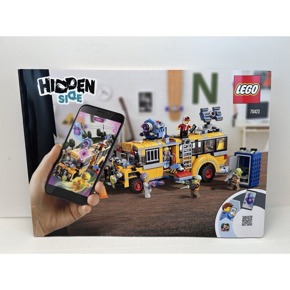 Lego 70423 Manual Hidden‎ Side Paranormal Intercept Bus 3000 Instruction Book